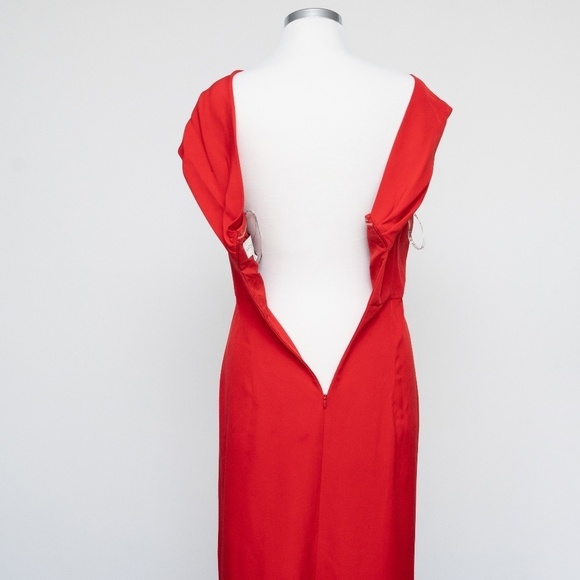 Sachin Babi Julia Bow Column Gown - Picture 7 of 14